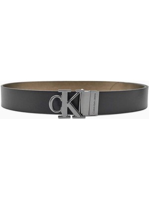 Calvin Klein Round Mono Reversible Belt Kemer