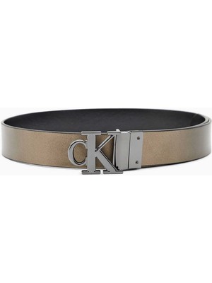 Calvin Klein Round Mono Reversible Belt Kemer