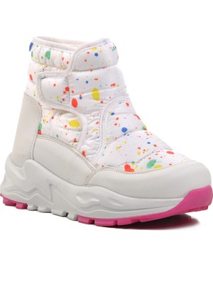 Şiringenç Ayakmod Beyaz Çocuk Kar Botu