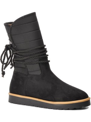 Park Moda Ayakmod Siyah Süet Kadın Bot