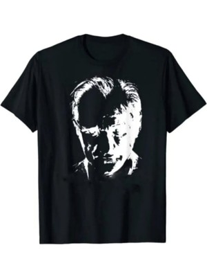 Kinderos Ünisex Çocuk Bisiklet Yaka Atatürk Baskılı Kısa Kollu Beyaz Tişört