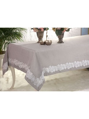 Florance Model Fransız Güpürlü Masa Örtüsü 1 Adet