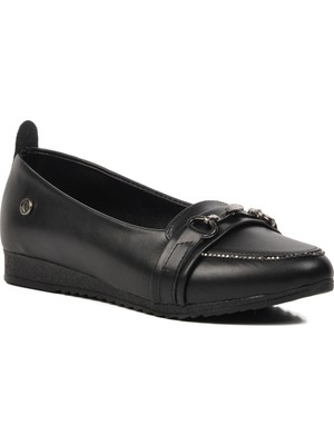 Pierre Cardin Siyah Kadın Babet