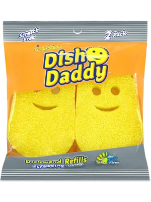 Scrub Daddy Dish Daddy Yedek Başlıklar - 2'li Paket