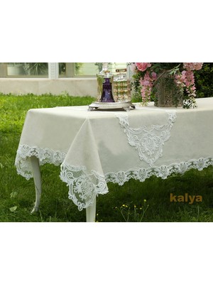 Kalya Model Güpürlü Masa Örtüsü