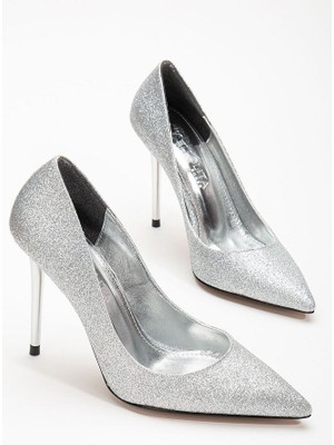 Ello Lita Gümüş Özel Tasarım Stiletto