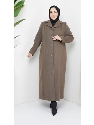 Glr & Gym Yaren Kadın Kışlık Kaşe Manto