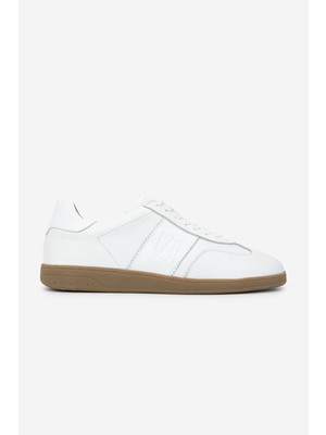 Valmenti Erkek  Deri Beyaz Sneakers & Spor Ayakkabı 1093 2267 Erk Ayk SK24-25 Beyaz Dr