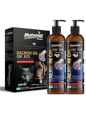 Mutamin Organics Norveç Somon Balık Yağı 800 ml SKT 04/2028