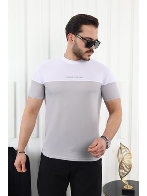 Comstar Çift Renk Baskılı T-Shirt