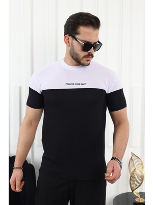 Comstar Çift Renk Baskılı T-Shirt