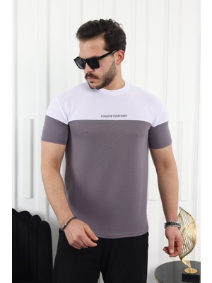 Comstar Çift Renk Baskılı T-Shirt