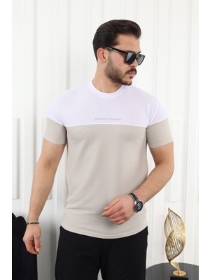 Comstar Çift Renk Baskılı T-Shirt