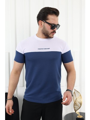 Comstar Çift Renk Baskılı T-Shirt