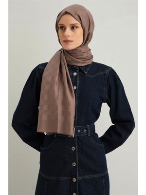 Armine Viscon Kare Desen Şal 19