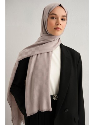 Armine Viscon Kare Desen Şal 12