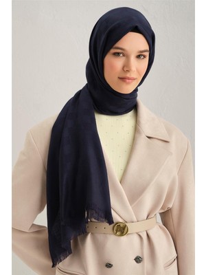 Armine Viscon Kare Desen Şal 08