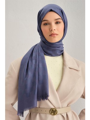 Armine Viscon Kare Desen Şal 06