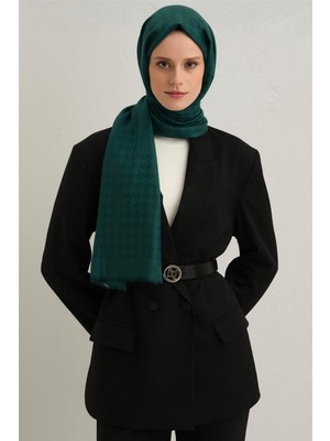 Armine Viscon Kazayağı Desen Şal 01