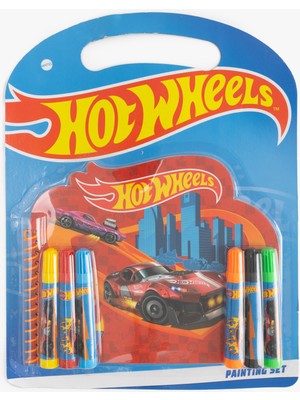 Hot Wheels Lisanslı Defter ve Kalem Seti