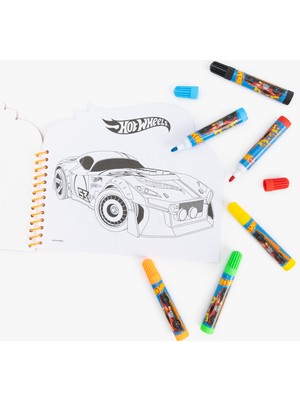 Hot Wheels Lisanslı Defter ve Kalem Seti