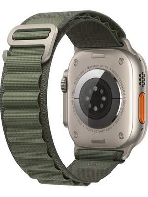 Dmay Apple Watch Ultra 2  (2024) Uyumlu Kordon Alpine Loop Hasır Kumaş 49MM