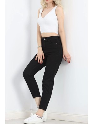 Üreticiniz Mom Boyfriend Jeans Siyah - 20432.1778.