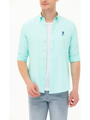 U.S. Polo Assn. Erkek Nil Gömlek Basic 50262932-VR083