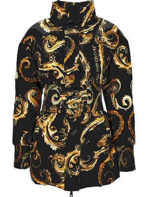 Versace Jeans Couture Siyah Kadın Mont 77HAU415