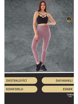 Deluxe Tasarım Vücut Şekillendiren Toparlayıcı Kaymaz Esnek Şık Spor Model Rahat Kullanım Tayt