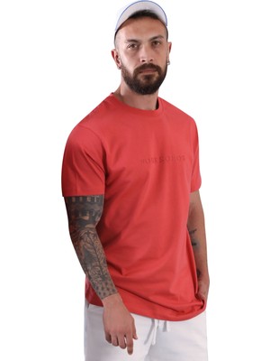 FourSolos FourSolos Orijinal Seri Erkek T-shirt  %100 Pamuk Erkek Tişört  Normal Kesim, Kısa Kollu, Nefes Alabilir