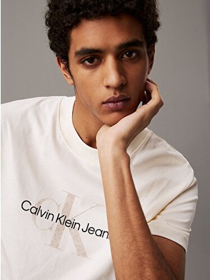 Calvin Klein Textured Monologo Tee