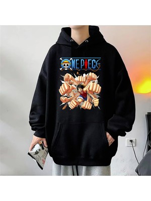 Gossip Team  Anime One Piece Monkey D. Luffy Oversize Hoodie