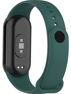 Kreton Mi Band 8 , Mi Band 9 ve Mi Band 10 ile Uyumlu Kayış Spor Jel Silikon Kordon
