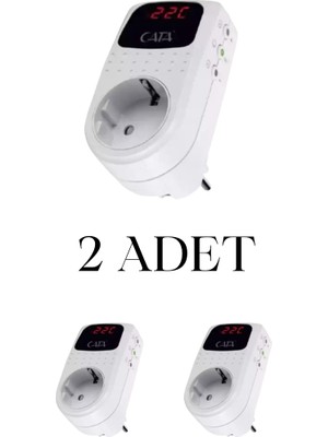 Cata CT-9187 Priz Regülatör Dijital - 2’li Paket