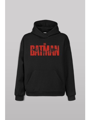 Batman Robin Joker Gothem Film Movie Ön Baskılı Sweatshirt Unisex Kapüşonlu Hoodie