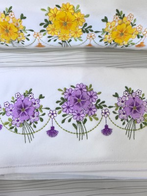 3 Boyutlu Nakışlı El Havlusu 50X90