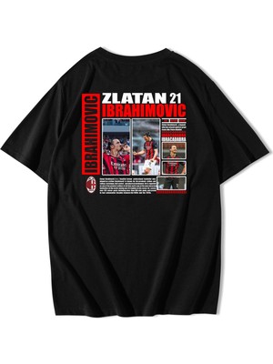 Brz Collection Unisex Oversize Zlatan Ibrahimovic T-Shirt