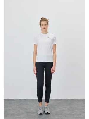 Kadın Chopstick Baskılı Beyaz T-Shirt