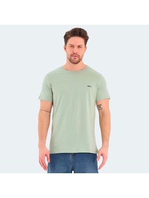 Slazenger ROSALVA Erkek Tişört Su Yeşili