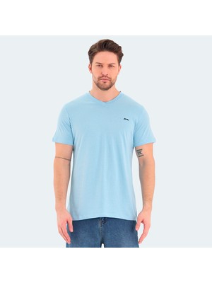 Slazenger RIVALDO Erkek Tişört Mavi