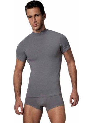 Doreanse Balıkçı Yaka Vücudu Saran Tişört 2730