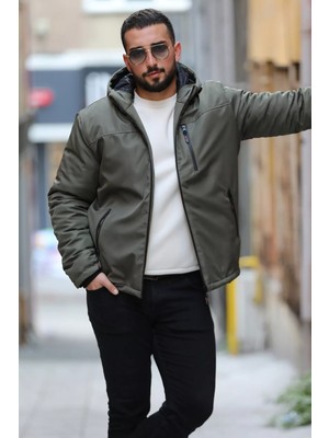 Mishar İtalia Kapüşonlu Softshell Erkek Mont