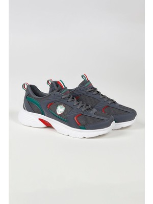 Amed Spor Brain Unisex Ortopedik Günlük Bağcıklı Sneaker Spor Ayakkabı