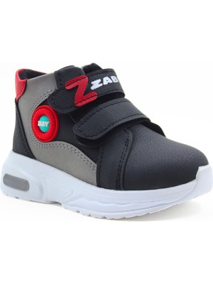 Zaby Erkek Bebek Cırtlı Kısa Bot (21-25)