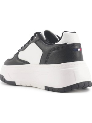 U.S. Polo Assn. ELFY 4PR Beyaz Siyah  Kadın Sneaker 101887225