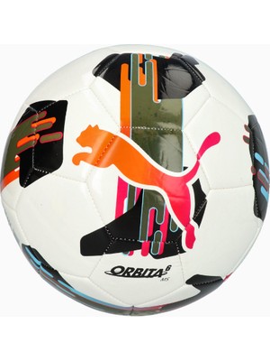 Puma Orbita Süper Lig 6 Unisex Futbol Topu Beyaz 5 Numara Çim Saha İçin Poliüretan Malzeme 084335-01