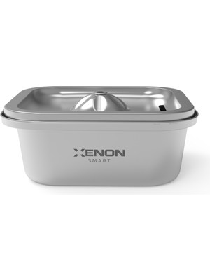 Xenon Smart Akıllı Otomatik Ultra Sessiz Çelik Su Pınarı Geniş Hazneli Mobil Uygulama Kontrollü Evcil Hayvan Su Şelalesi X8651