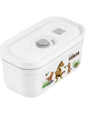 Zwilling Fresh & Save Dinos Vakumlu Yemek Taşıma Kabı S 0,50 L Beyaz-Gri