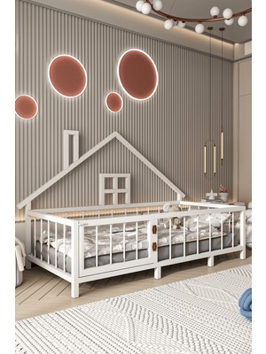 Givayo Wood's Wilma Bebek Çocuk Montessori Mdf Yatak